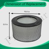 Prestivair 20500 Replacement Filter Kit Compatible with Honeywell 10500 17000