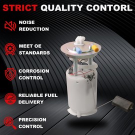 Electric Fuel Pump Assembly w/Sending Unit Compatible for 2002-2004 GMC Envoy, Chevy Trailblazer/SSR, Oldsmobile Bravada, Isuzu Ascender, Buick Rainier 4.2L 5.3L