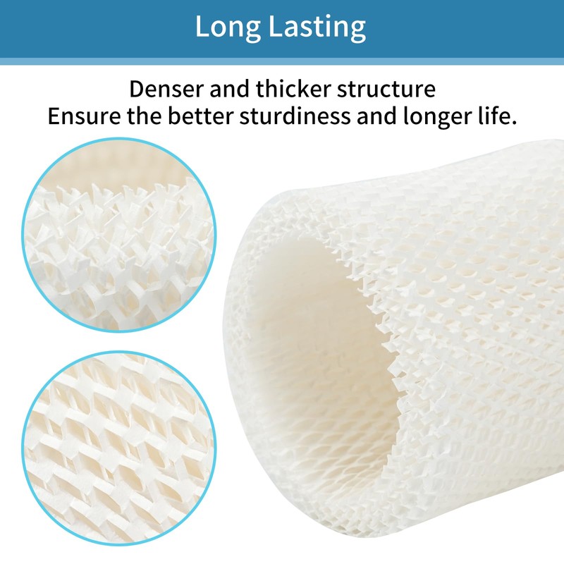 Humidifier Filter for Canopy Humidifier Bedside, Long-Last Wood Pulp Canopy