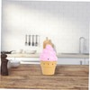 iplusmile 1Pc Pink Ice Cream Mechanical Timer Wind Up Cooking