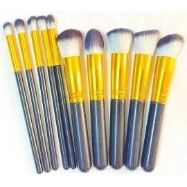 CB Lote (10sets) De 10 Brochas Kabuki Grande Surtidos Mayoreo