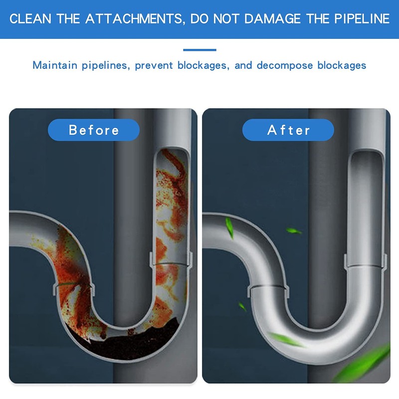 4pcs Bubble Bombs Drain Cleaner, Quick Dredge Pipeline, Powerful Sink