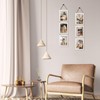 QUTREY 5x7 Collage Picture Frames White, 6 Openings Vertical 5
