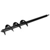 Flower Planting Auger Iron Planter Digging Spiral Drill Bit Garden