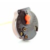 Rod thermostat for electric water heaters and solar reservoirs or