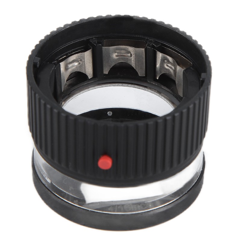 TH‑9006B Metal LED Magnifying Glass Portable High Magnification Magnifier with