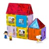 Magnetix 3D Peanuts Charlie Brown and Friends Magnetic Building Tile