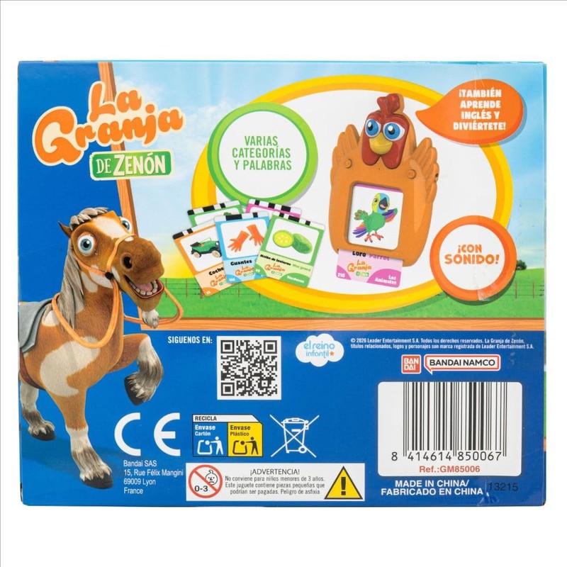 BANDAI - Tablet educativo Impara con Bartolite - La Farm