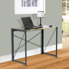 OS Home and Office 42240 No Tool Assembly Writing Desk, Sewn Oak