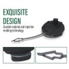 LQI Front Bumper Tow Hook Eye Cover Compatible with Jaguar