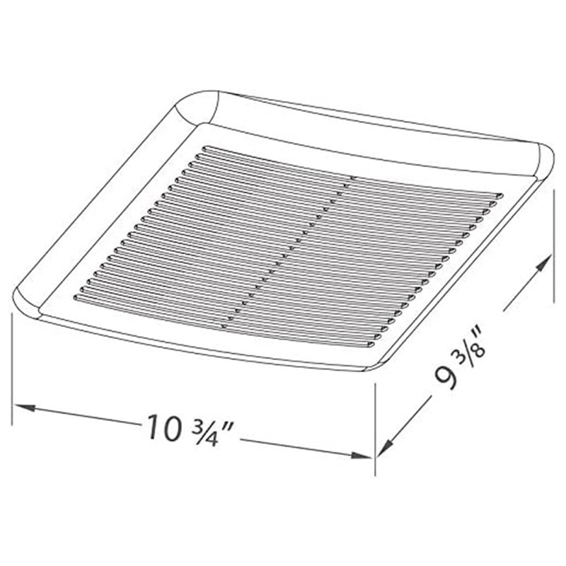 Delta Breez Integrity Exhaust Bathroom Fan 80 CFM Energy Efficient