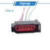 VekAuto 6 Pin No.4M5T14A464RBA Accelerator Pedal Position Sensor Connector for