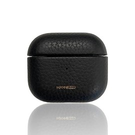 Real Leather Classic Case for Apple AirPod 3 (Gen 3) - Wireless charging (Midnight Black)