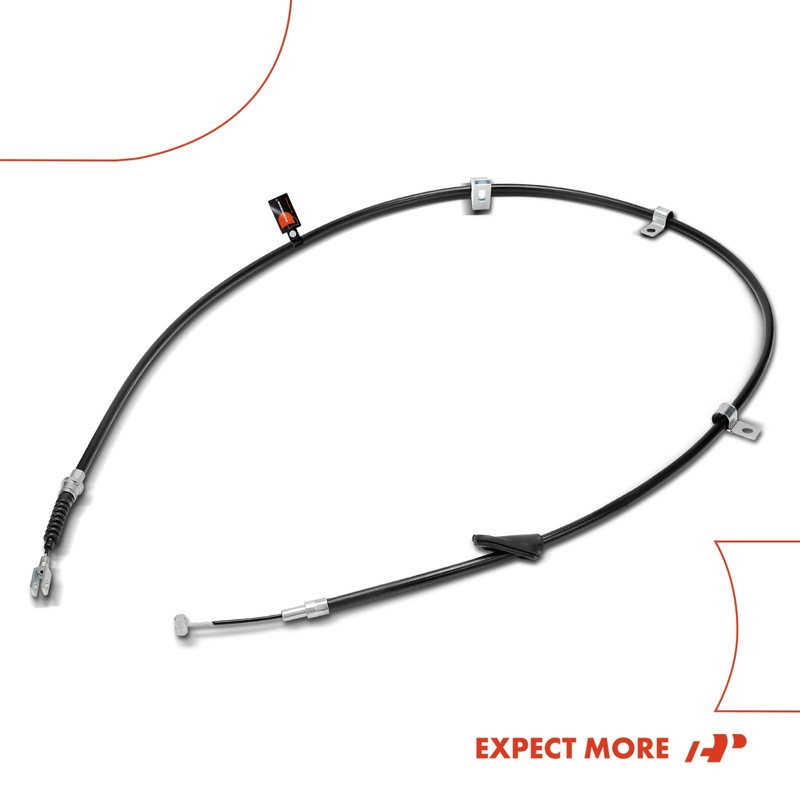 A-Premium Rear Passenger Side Parking Brake Cable Assembly Compatible with
