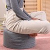 Floor Pillow 20cm Thickness Cotton Fabric Soft Comfortable Detachable Round