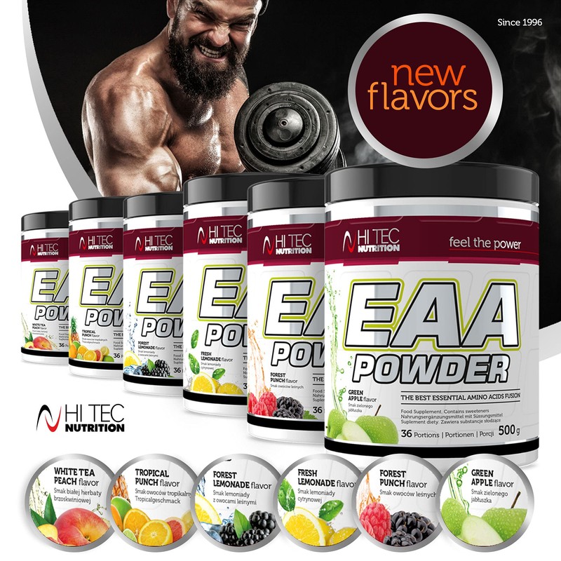HI TEC NUTRITION EAA Powder with Essential Amino Acids -