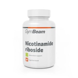 GymBeam GymBeam NAD-Supplement mit Nicotinamid-Ribosiden - 240 mg pro Portion, f?rdert Ged?chtnis & Konzentration, 100% vegan, mit Vitamin B3 als Vorstufe des Coenzyms NAD+, 60 caps