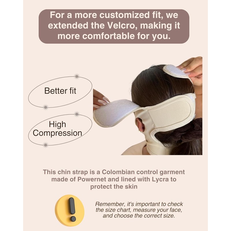 Shape Concept 301 Chin Strap Support Band Neck Bandage Face