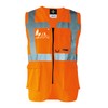 Korntex Executive Multifunctional Safety Vest Berlin Signal Orange XL (KX802)