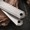 Hamans Titanium EDC Pry Bar Multi Tool 3.94" Box/Can Opener