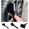 Cluoling Car Wash Brush, Wheel Cleaning Brush, Wheel Brush, Easy