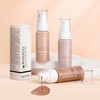 MSRUIOO Liquid Foundation, Matte Finish, Weightless Full Coverage, Oil-Free, Non-Comedogenic,