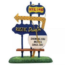My Little Town Rustic Drive In ornament
