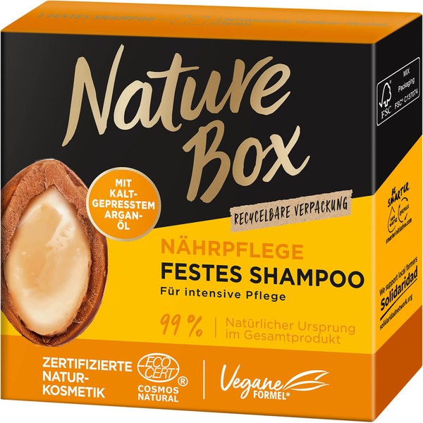 Nature Box Nourishing Solid Shampoo Argan Oil 85 g