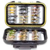 36 Piece Fly Fishing Flies Kit | Stonefly/Mayfly/Nymph | Trout