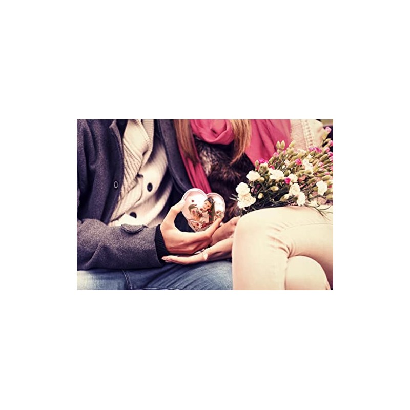 Walther Glitterheart Profil With Red Metal Hearts 9.1 x 6.5