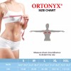 ORTONYX Sternum and Thorax Support Chest Brace / ACHB5255-L Black/Gray