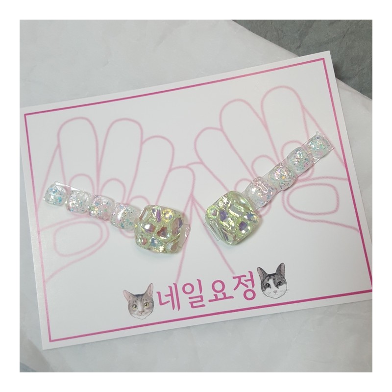 Full stone Pedi Full Stone - Mini Square / Full
