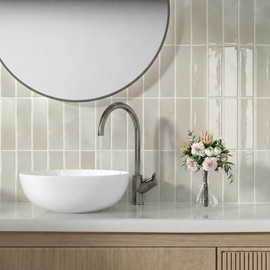 Peel and Stick Backsplash 10-Sheets of 11.42'' x 9'' Self-Adhesive Peel and Stick 3D Wall Tile for Kitchen, Bathroom