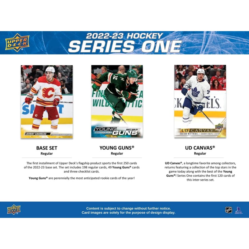 2022/23 Upper Deck Series 1 Hockey Retail 24-Pack Box 8