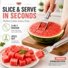2PCS Watermelon Cutter Slicer for Home Kitchen – Stainless Steel