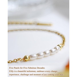 Tarsus 50th Birthday Gifts for Her 50th Birthday Gifts for Women Gift for 50 Year Old Woman Birthday Ideas Bracelet