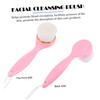 Housoutil 2pcs Face Cleansing Brush Tool Manual Facial Scrubber for
