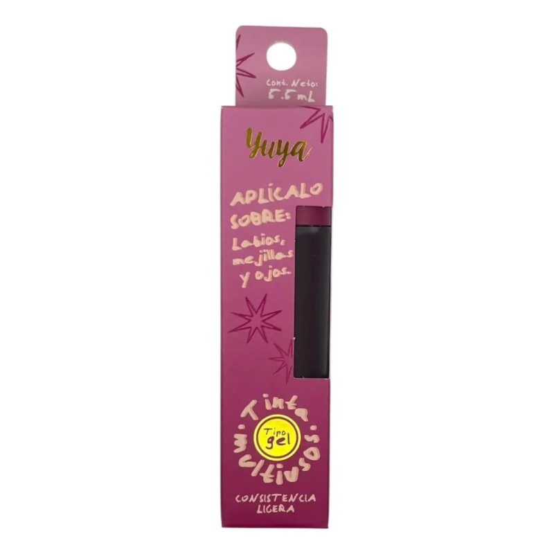 Tinta Multiusos Yuya Labios Mejillas Y Ojos 5.5ml Fugaz