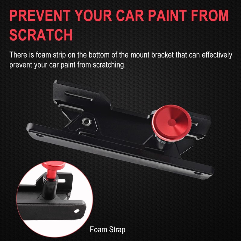 Quick Release Fire Extinguisher Mount Aluminum Adjustable Roll Bar Fire