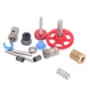 Dual Gear Assembly Kit Upgrade Extruder Red Wheel Kit 3D