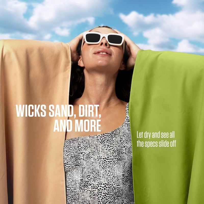 VENTURE 4TH Quick Dry Towel. Microfiber Travel Towel Ideal for