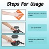Pack of 2 Suction Cup Camping, Large Suction Cup Hooks,