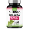 Vroody Vegan Ginkgo Biloba Extract 6000mg high dose - with