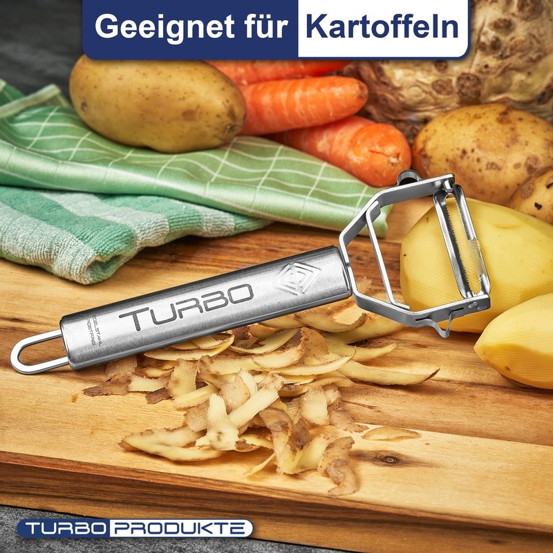 Turbo Peeler, Original Potato Peeler, Asparagus Peeler, Apple Peeler, Vegetable