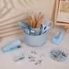 SKYDUE Desk Organizers and Accessories 10Pcs, 360-Degree Rotating Pen Holder,