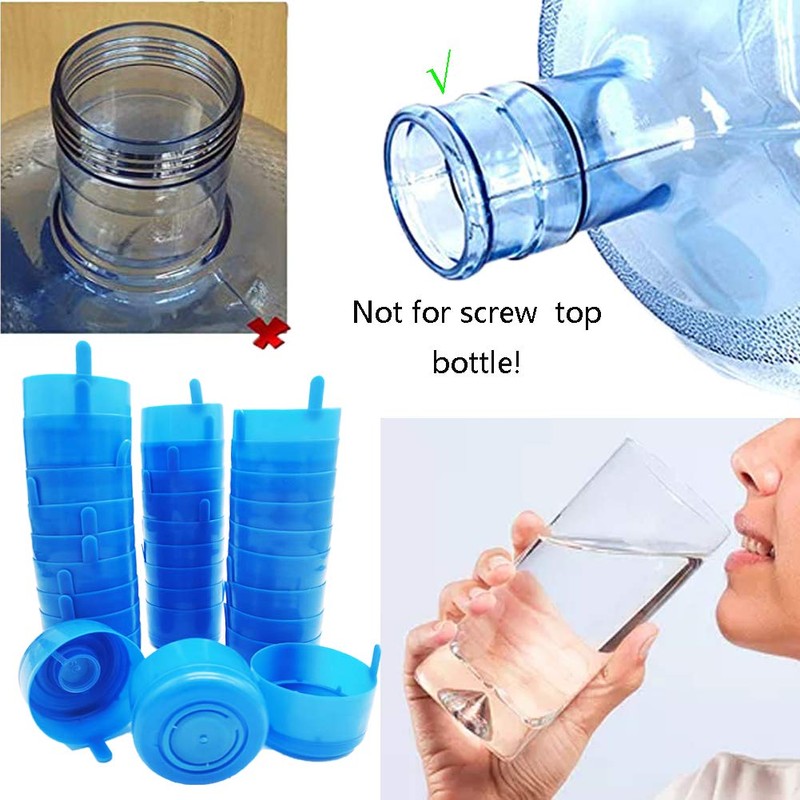 30 Pack Gallon Water Bottle Caps,Non Spill Water Bottle Caps