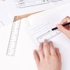 ROMINVIC Set Square and Ruler, Set Square Primary School with