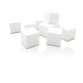Vin Bouquet FIE 084 - Ceramic Ice Cube Set, White