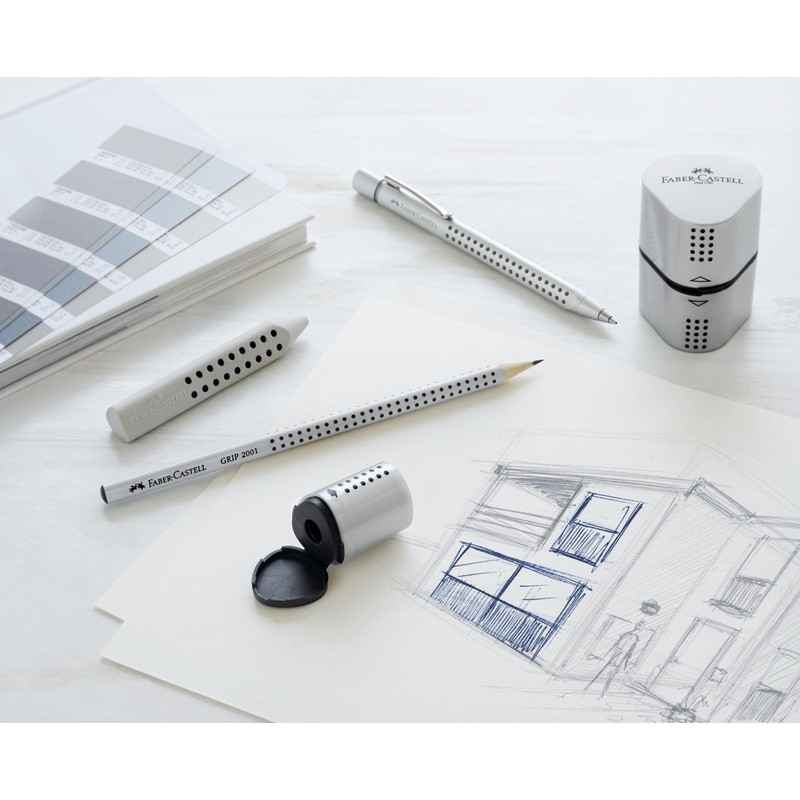 FABER-CASTELL Grip 2001 205044 Pencil HB Hardness Pack of 12