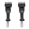 1Pair Black Badminton Stringing Clamp Tennis Flying Clamp Recket Starting